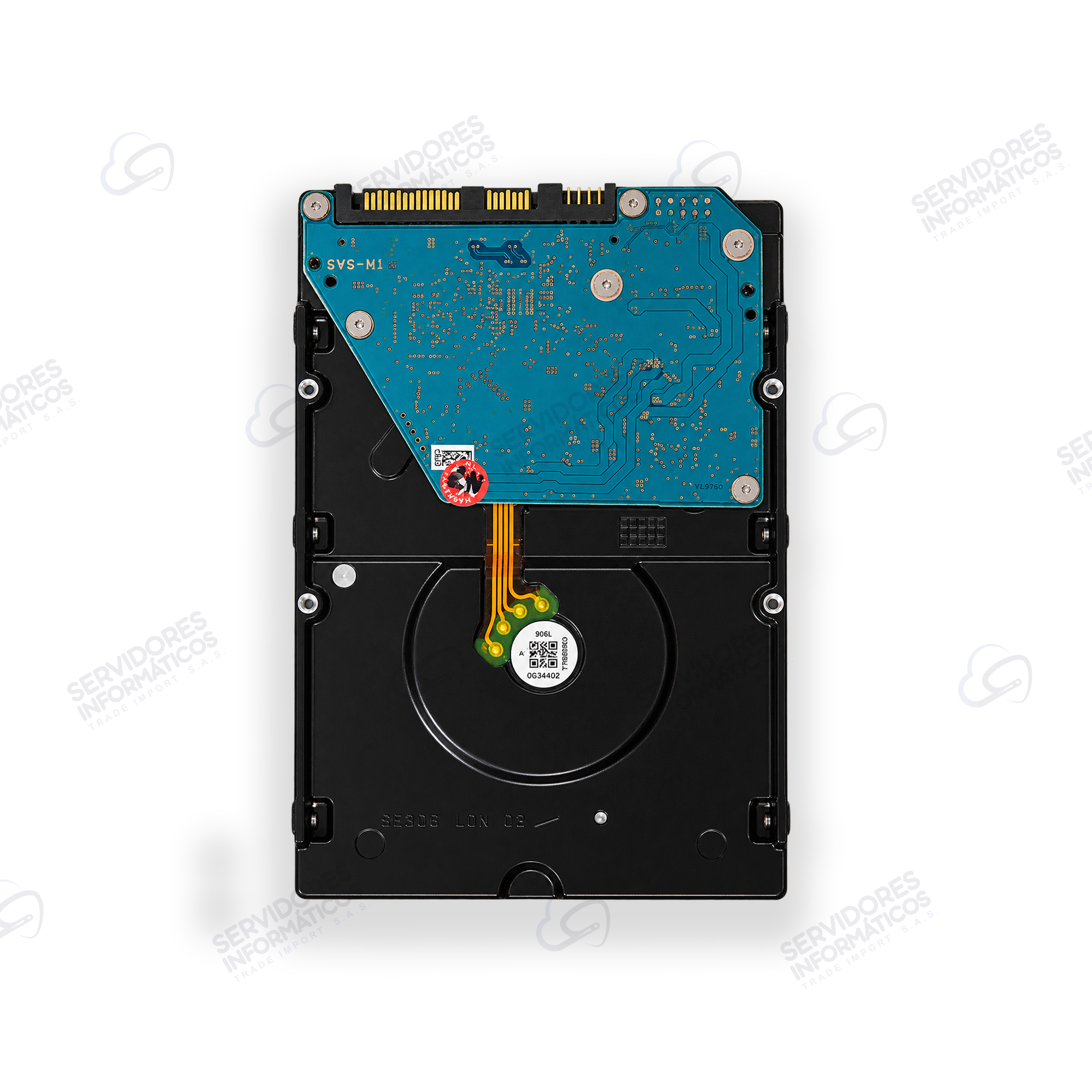 DISCO SERVIDOR TOSHIBA 4kn 4TB 7.2k SAS 3.5"- Usado - Image 2