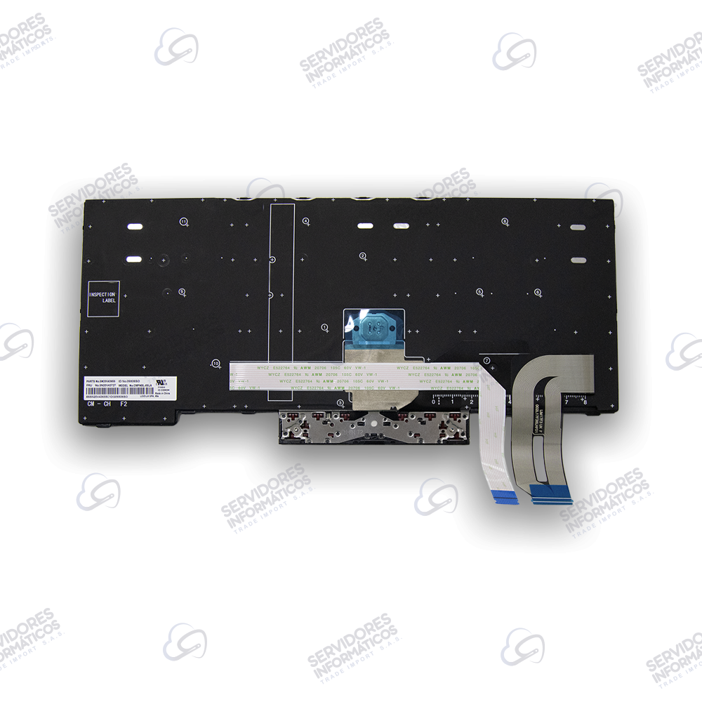 Teclado Lenovo 5N20V43727 Español Latino No Retroiluminado para ThinkPad T14 y P14s Gen 1/Gen 2 - Image 2