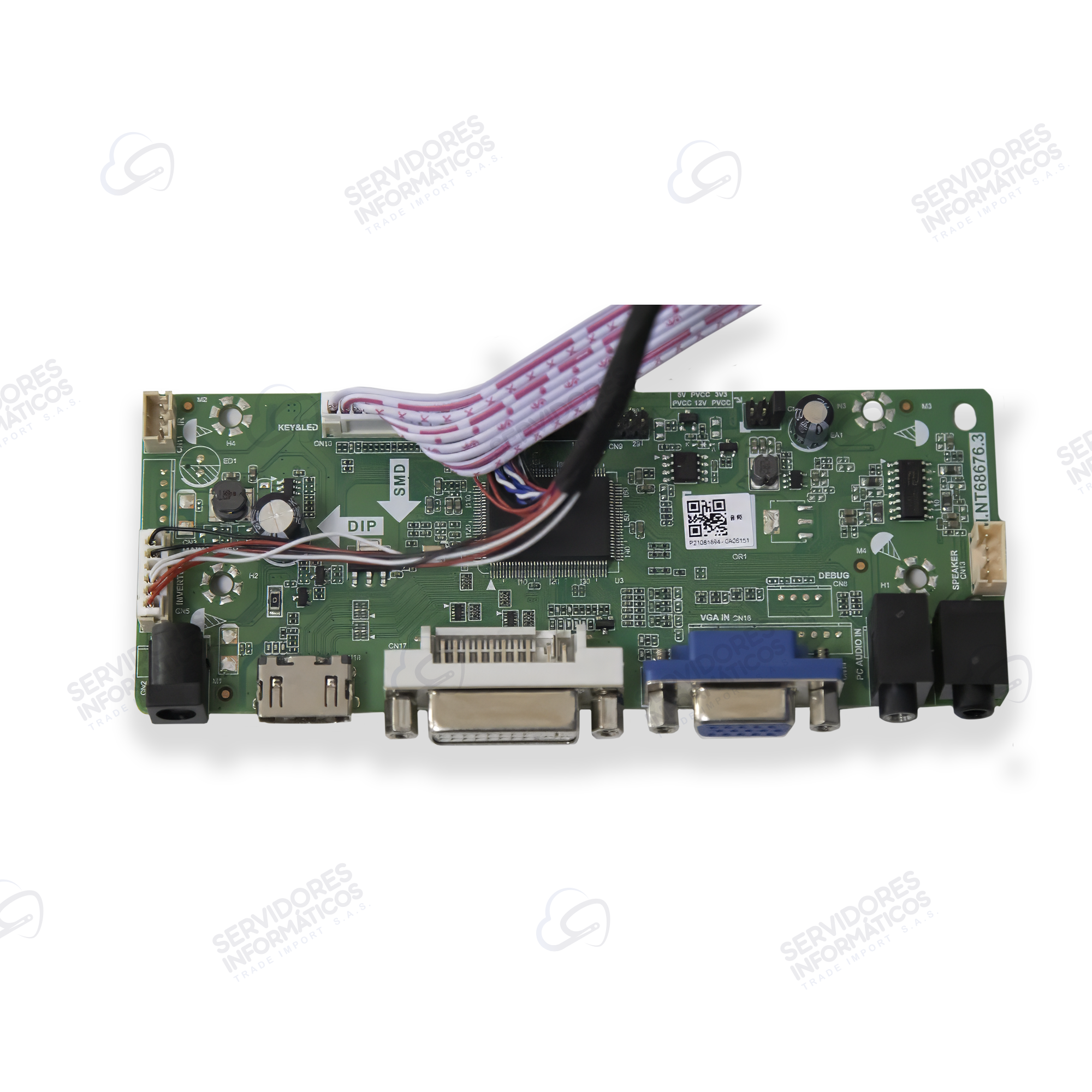 Tarjeta Controladora Universal M.NT68676.2A HDMI DVI VGA Audio para Pantallas LCD LED LVDS - Image 4