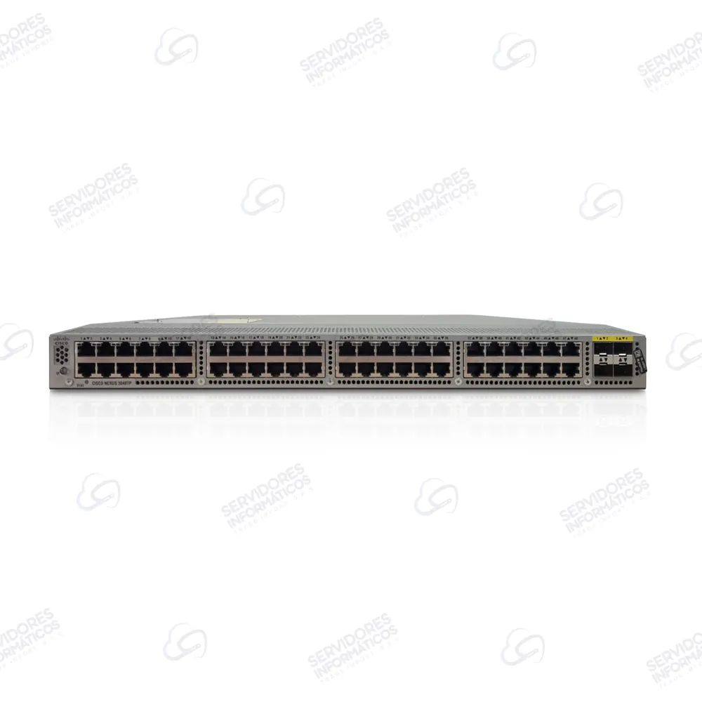 SWITCH Cisco Nexus N3K-C3064PQ-10GX 48x SFP+ 10GbE 4x QSFP+ 40GbE 1U - Usado