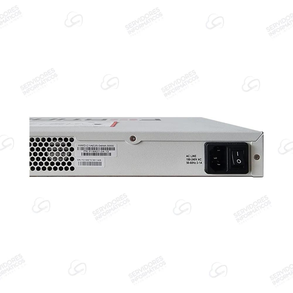Firewall Fortinet FortiGate 100E 22 Puertos Gigabit 2x WAN 16x LAN 2x HA 1x DMZ 1x MGMT - Usado - Image 2