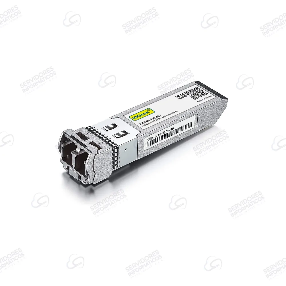 Transceiver SFP+ 10G 10Gbase-SR Multimodo LC 300m 10Gtek AXS85-192-M3
