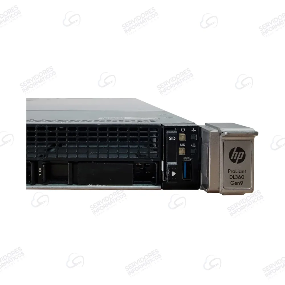 Servidor HPE ProLiant DL360 Gen9 2x Xeon E5-2650v4 24 núcleos 64GB DDR4 2x1.2TB SAS SFF 2x500W usado - Image 3
