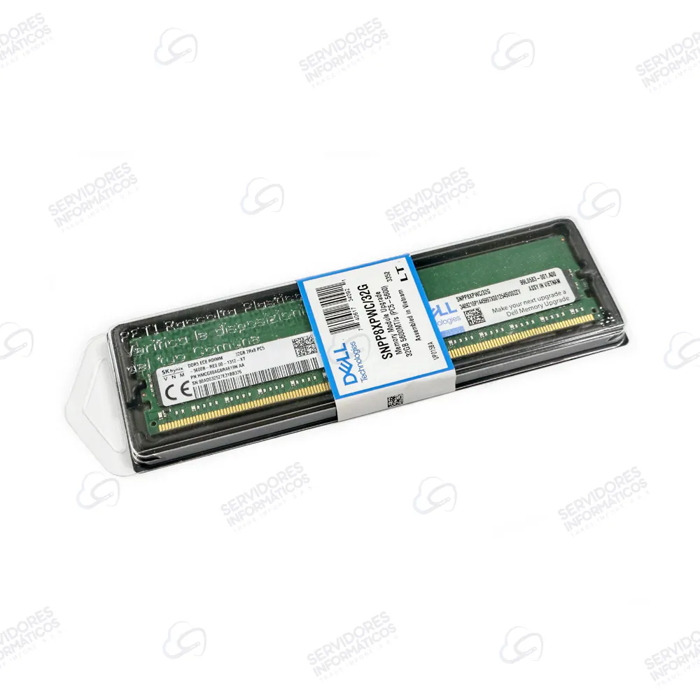 Memoria Servidor SK Hynix DELL P53626 32GB PC5-44800 DDR5-5600 RDIMM