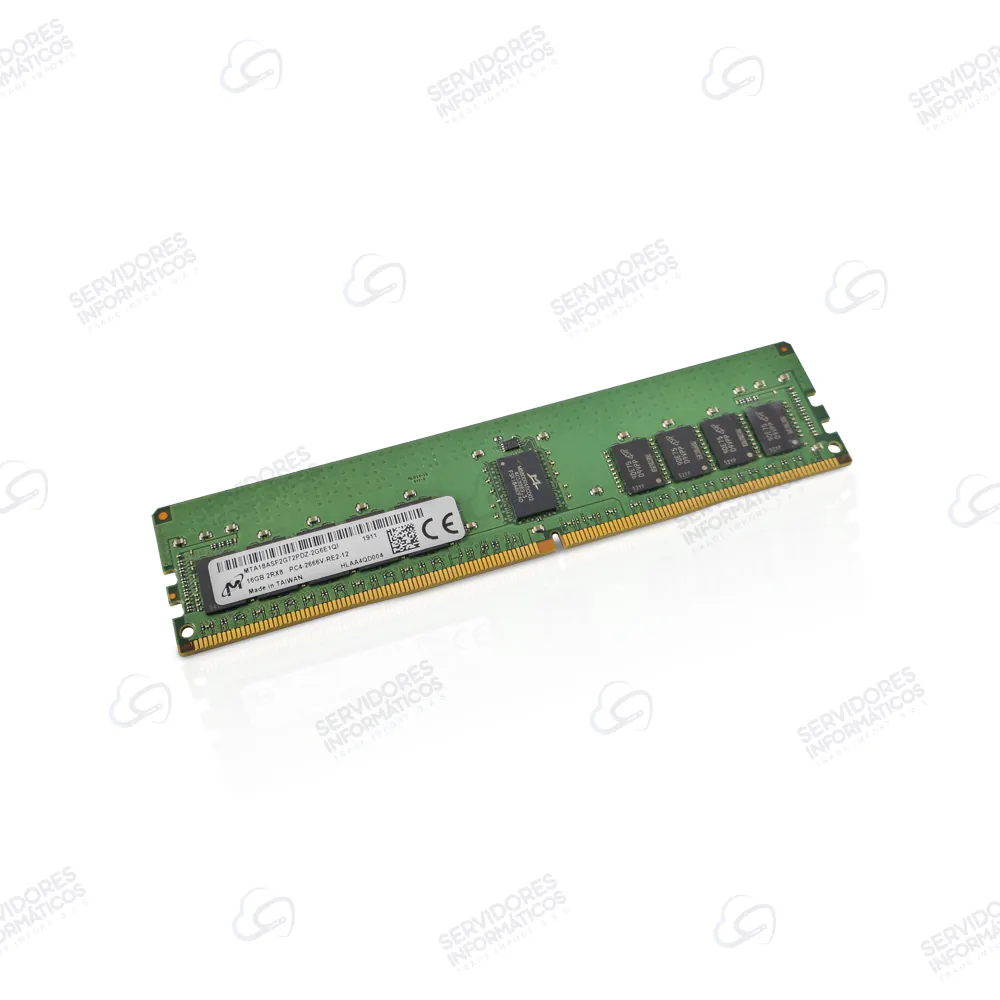 Memoria Servidor MICRON HPE PC4-21300 DDR4-2666V-R RDIMM PN:840757-091