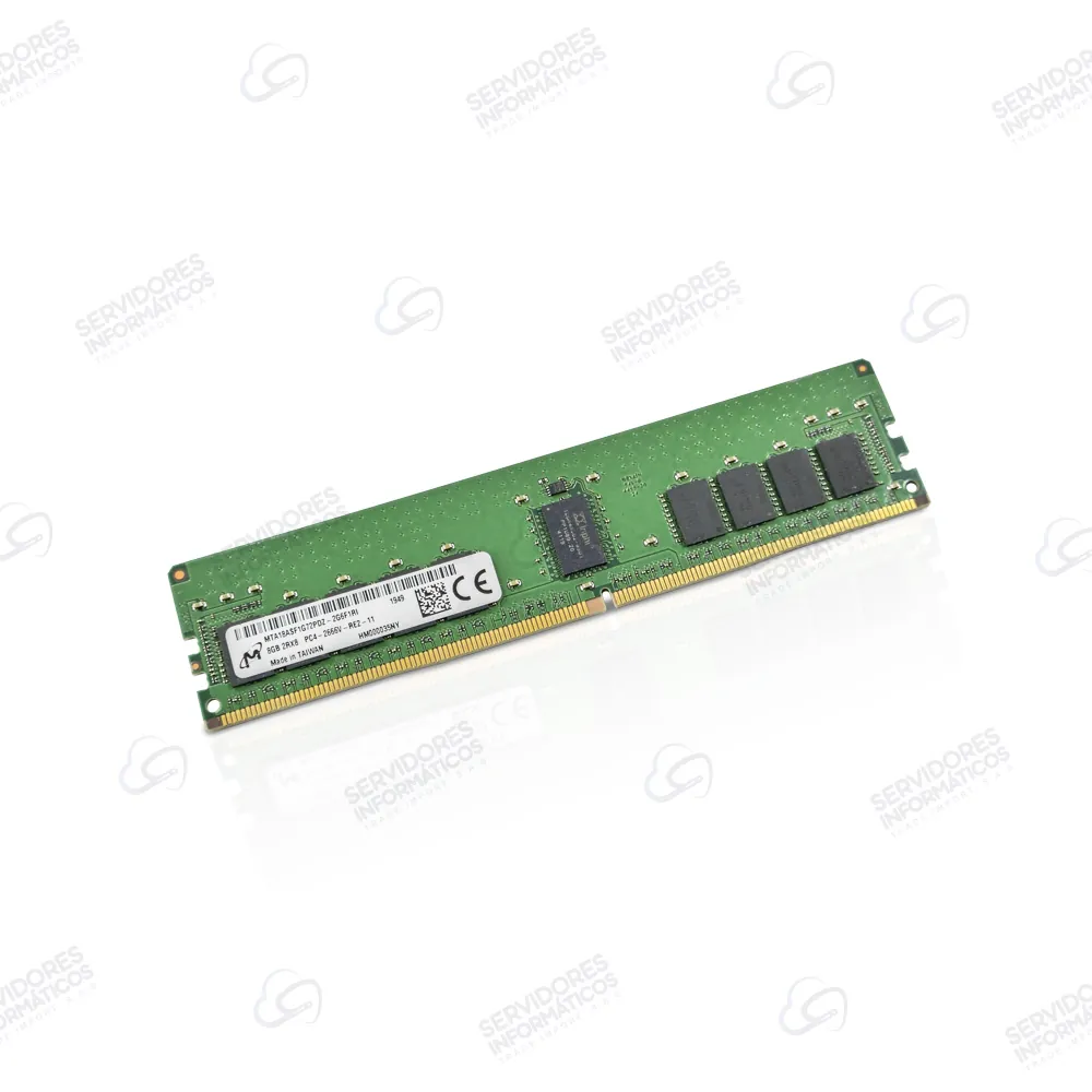 Memoria Servidor MICRON 8GB DDR4-2666-R RDIMM