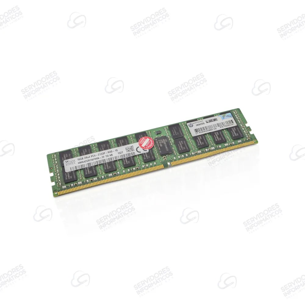 Memoria Servidor SK Hynix HPE 16GB PC4-21300 DDR4-2666V-R PN:840756-091 RDIMM