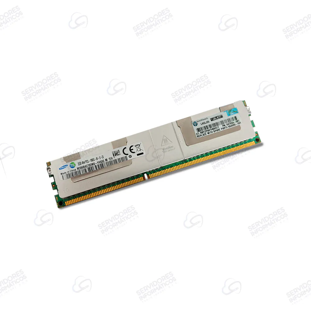 Memoria Servidor SAMSUNG HPE 32GB PC3-8500 DDR3-1066L PN: 647654-081 - Image 2