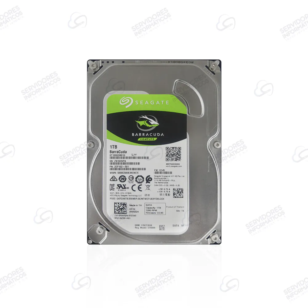 DISCO HOME Seagate 1TB SATA 3.5" - Usado