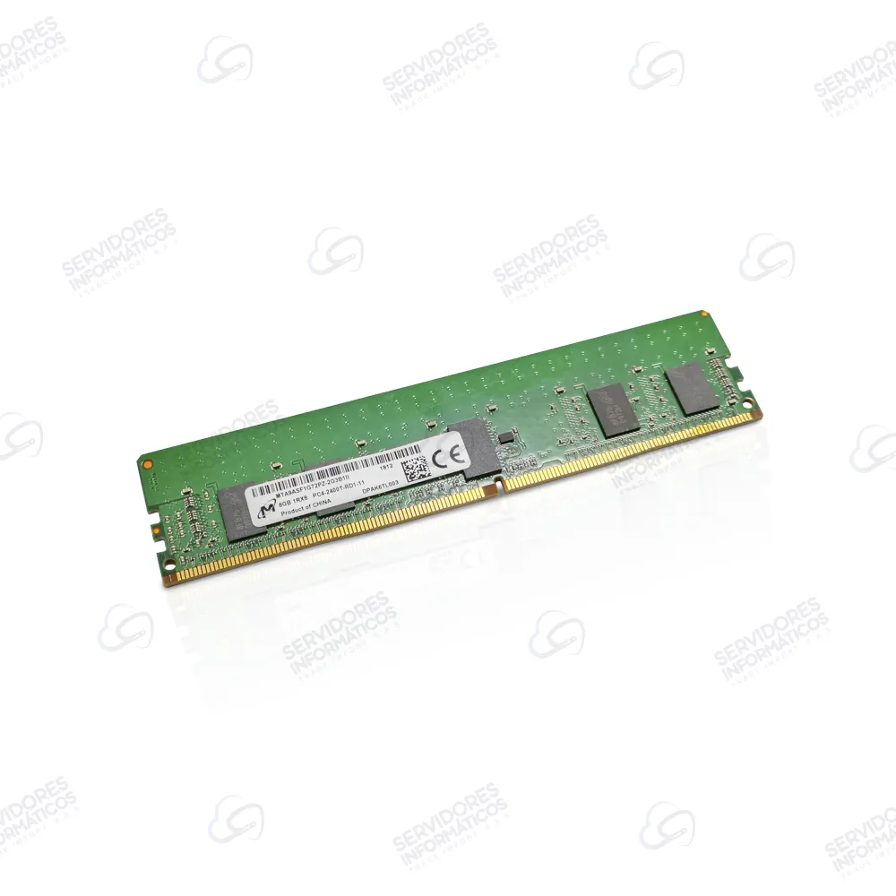Memoria Servidor Micron 8GB PC4-19200 DDR4-2400T-R RDIMM