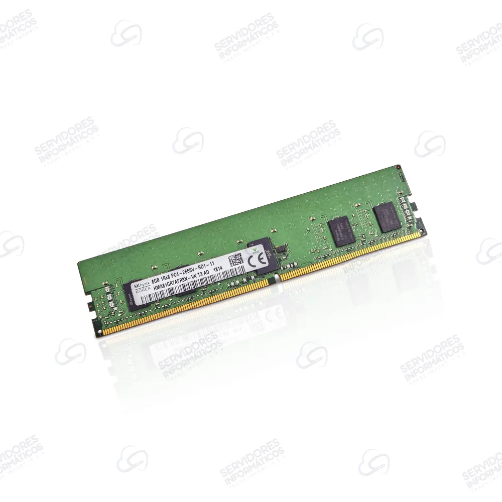 Memoria Servidor SK Hynix 8GB PC4-21300 DDR4-2666V-R RDIMM