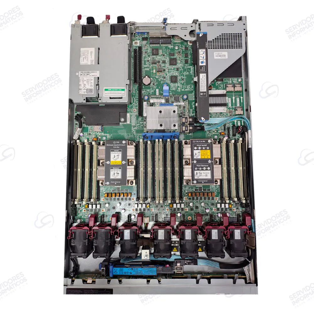 Servidor HPE ProLiant DL360 Gen10 2x Xeon Gold 6242R 40 cores 64GB DDR4 2x1.2TB SAS SFF 2x500W usado - Image 2
